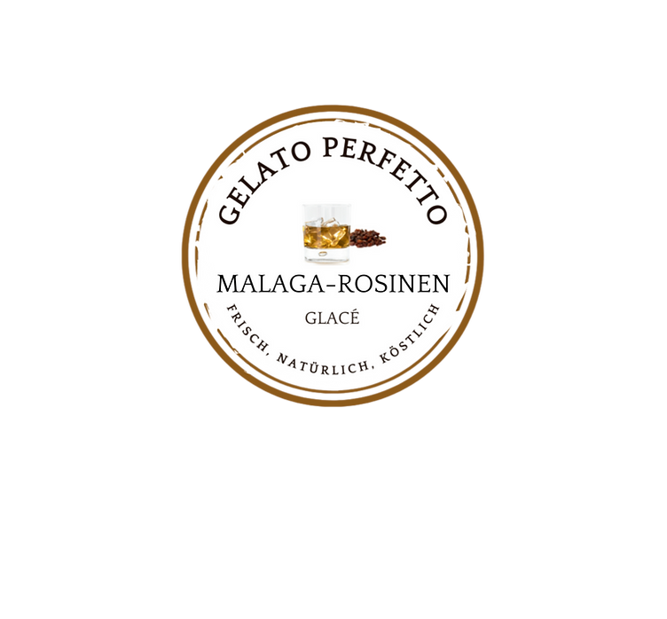 Malaga-Rosinen Glacé